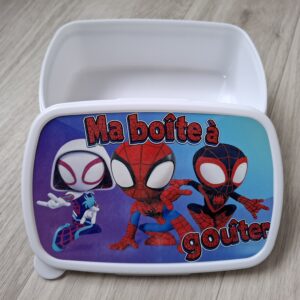 Boîte à goûter - Les enfants araignées